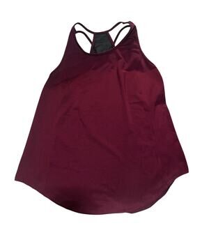 Rainbeau Athletic Tank Size Small Burgundy Maroon